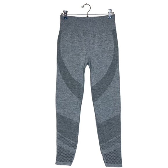 PINK VICTORIA'S SECRET High Waisted Seamless Gray Leggings - Size Medium - Picture 1 of 6